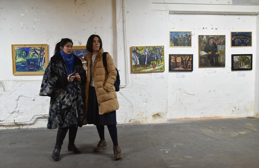 Выставка картин семьи Шагиных в Artplay 26 фото