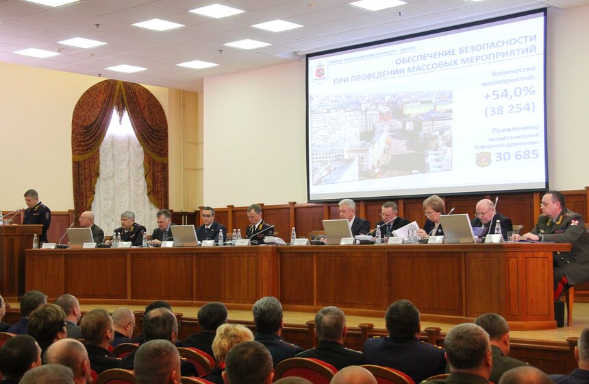 Собянин: количество преступлений в Москве снизилось на 11% 8 фото