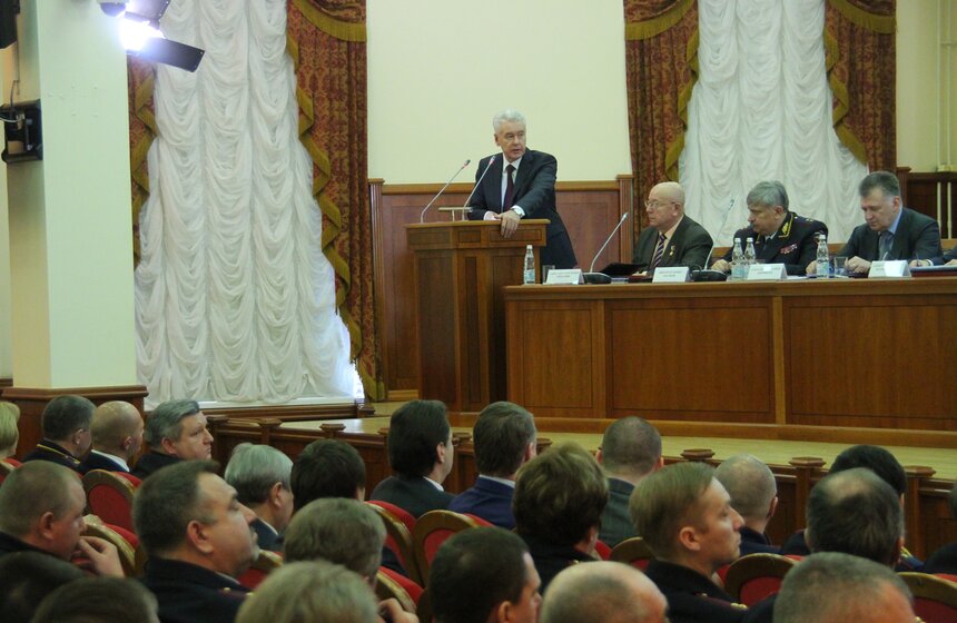 Собянин: количество преступлений в Москве снизилось на 11% 20 фото