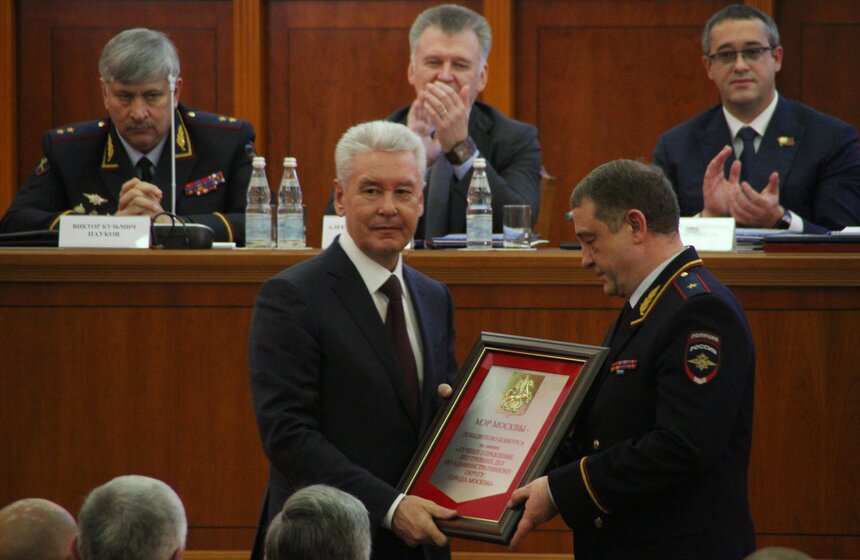 Собянин: количество преступлений в Москве снизилось на 11% 25 фото