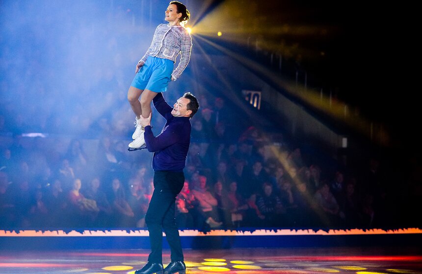 Ледовое шоу в честь юбилея Татьяны Тарасовой 32 фото