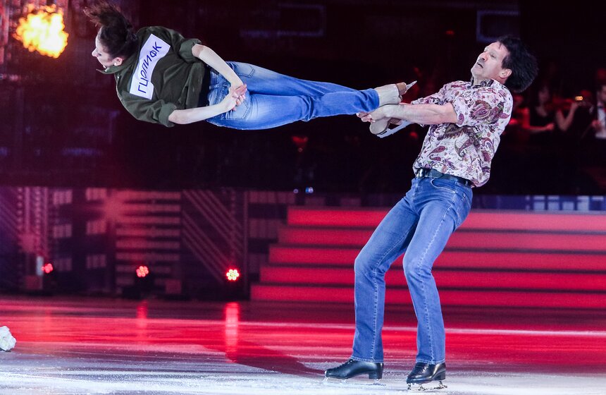 Ледовое шоу в честь юбилея Татьяны Тарасовой 25 фото