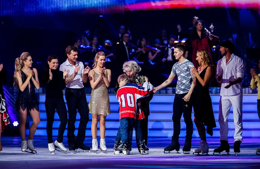 Ледовое шоу в честь юбилея Татьяны Тарасовой 48 фото