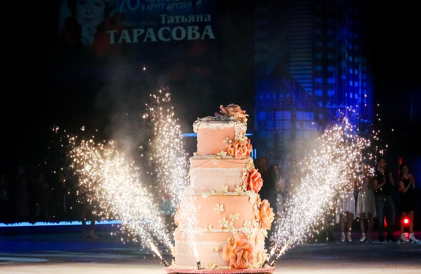 Ледовое шоу в честь юбилея Татьяны Тарасовой 49 фото