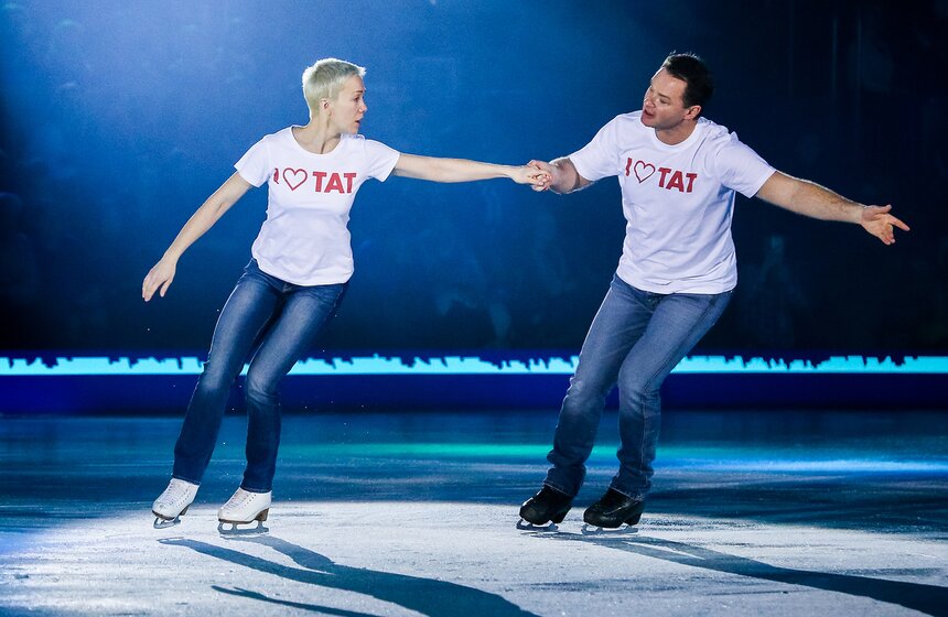 Ледовое шоу в честь юбилея Татьяны Тарасовой 36 фото