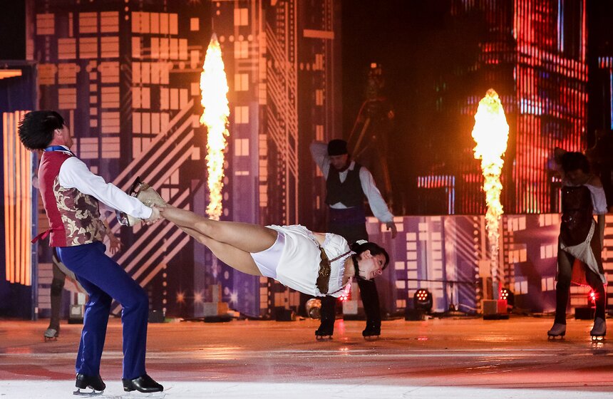 Ледовое шоу в честь юбилея Татьяны Тарасовой 17 фото