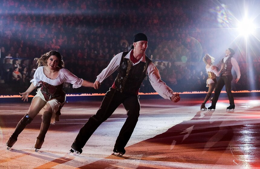 Ледовое шоу в честь юбилея Татьяны Тарасовой 16 фото