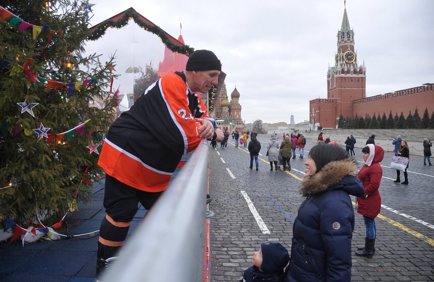 Товарищеский матч спортсменов НХЛ и российских звезд 25 фото