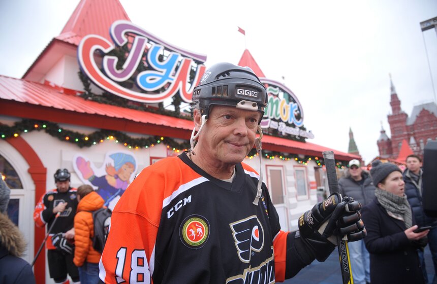 Товарищеский матч спортсменов НХЛ и российских звезд 26 фото