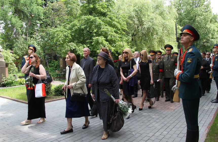 Похороны маршала Куликова 6 фото