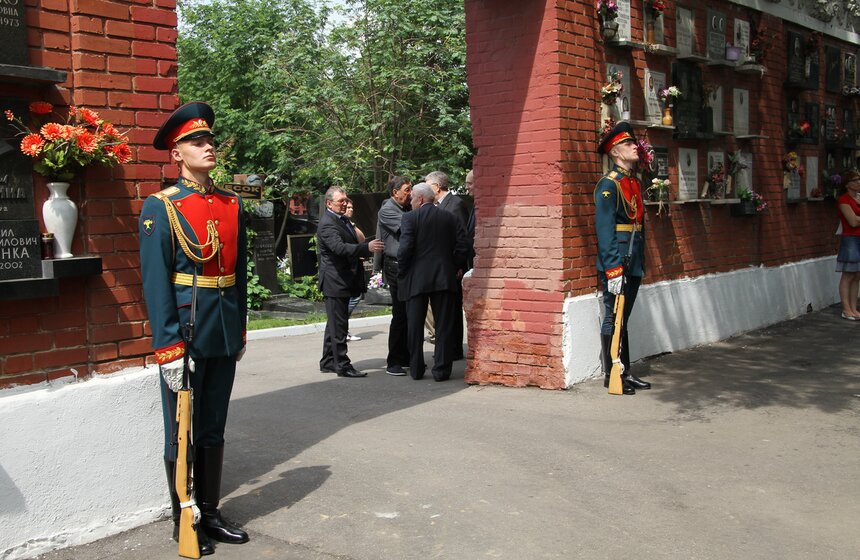 Похороны маршала Куликова 7 фото