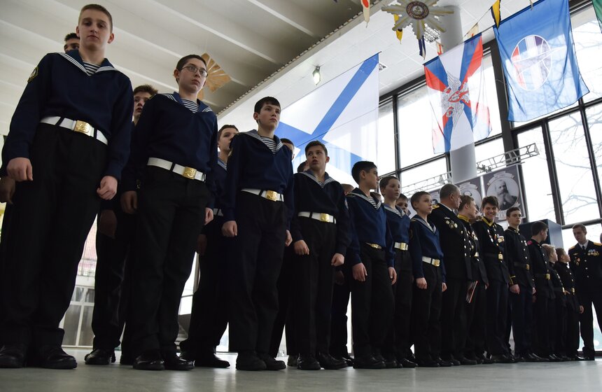 Бал юных моряков прошел в Московском Дворце пионеров 9 фото