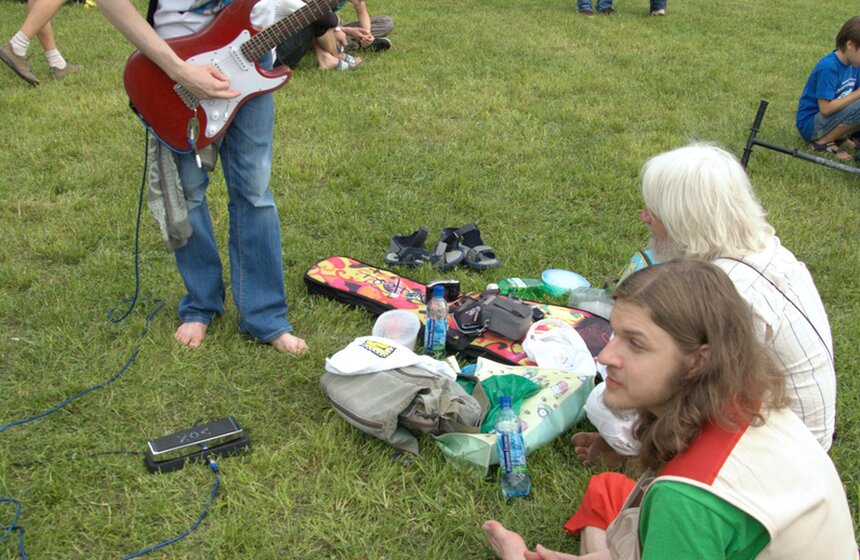 В Царицыно прошел традиционный хиппятник 18 фото