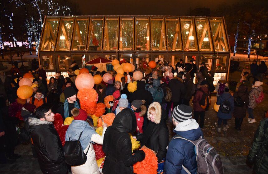 Масленичный танцующий парад 6 фото