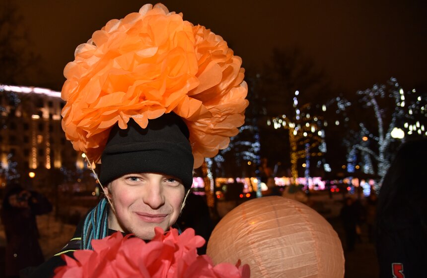 Масленичный танцующий парад 7 фото