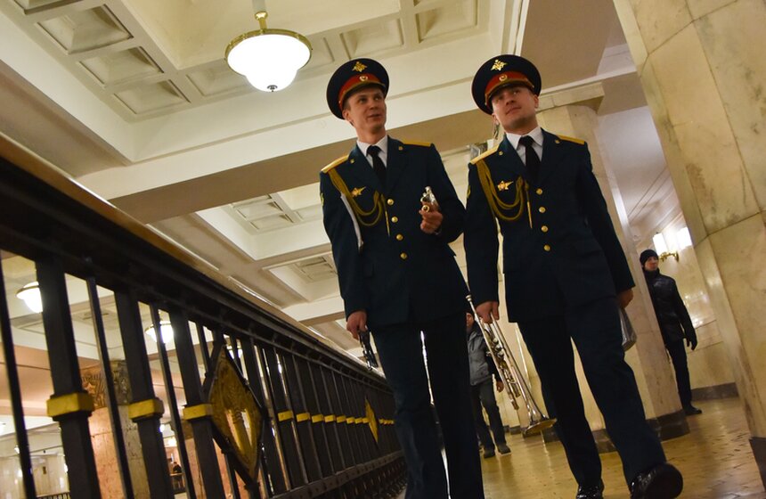 Концерт одного из старейших военных духовых оркестров России 20 фото