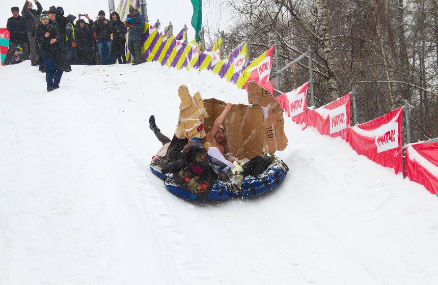Фестиваль "Battle-сани" прошел в парке "Сокольники" 29 фото