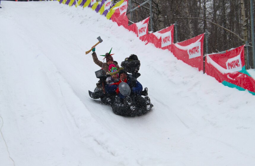 Фестиваль "Battle-сани" прошел в парке "Сокольники" 26 фото