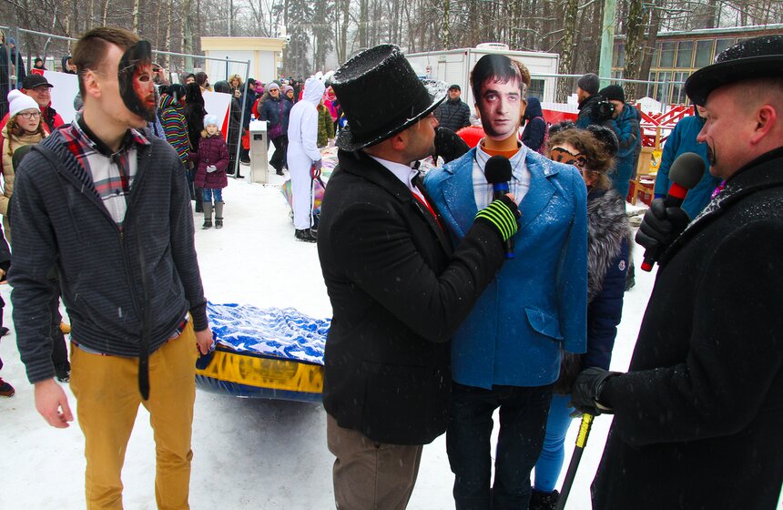Фестиваль "Battle-сани" прошел в парке "Сокольники" 15 фото
