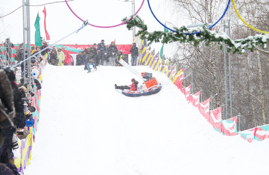 Фестиваль "Battle-сани" прошел в парке "Сокольники" 19 фото