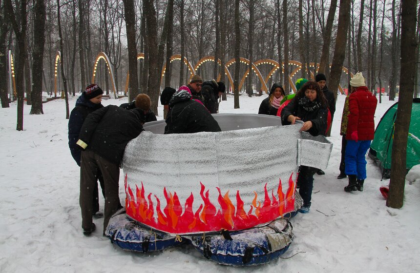 Фестиваль "Battle-сани" прошел в парке "Сокольники" 1 фото