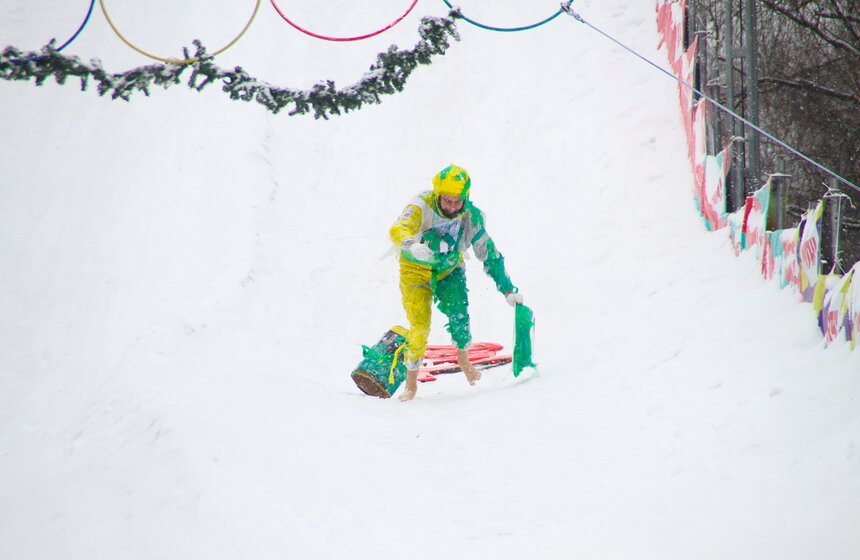 Фестиваль "Battle-сани" прошел в парке "Сокольники" 11 фото
