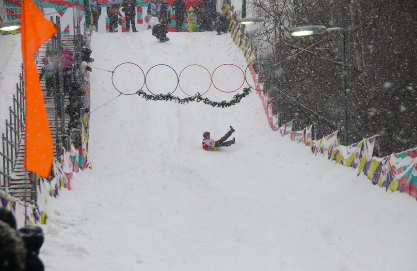 Фестиваль "Battle-сани" прошел в парке "Сокольники" 9 фото