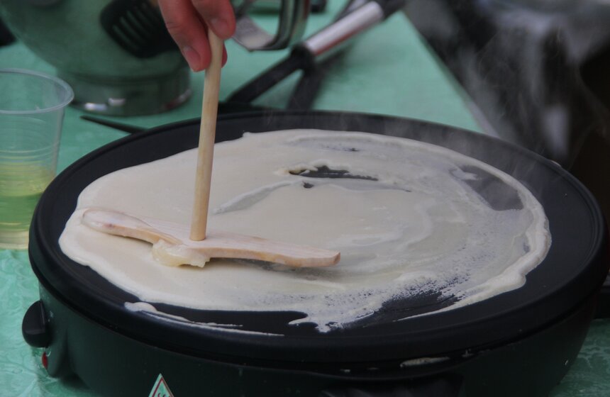 На Тверском бульваре прошел "Блинатлон" 2 фото