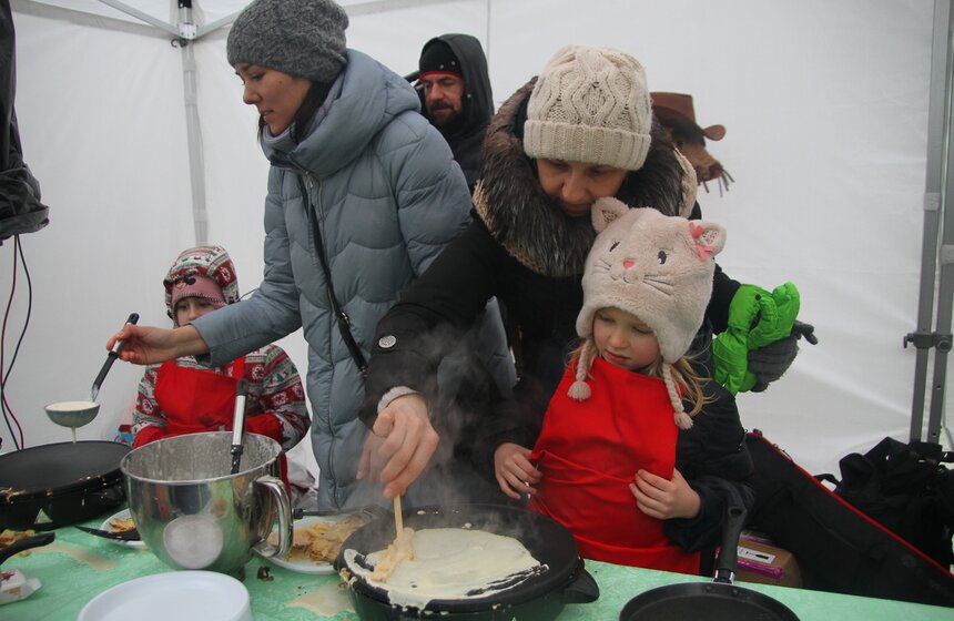 На Тверском бульваре прошел "Блинатлон" 11 фото
