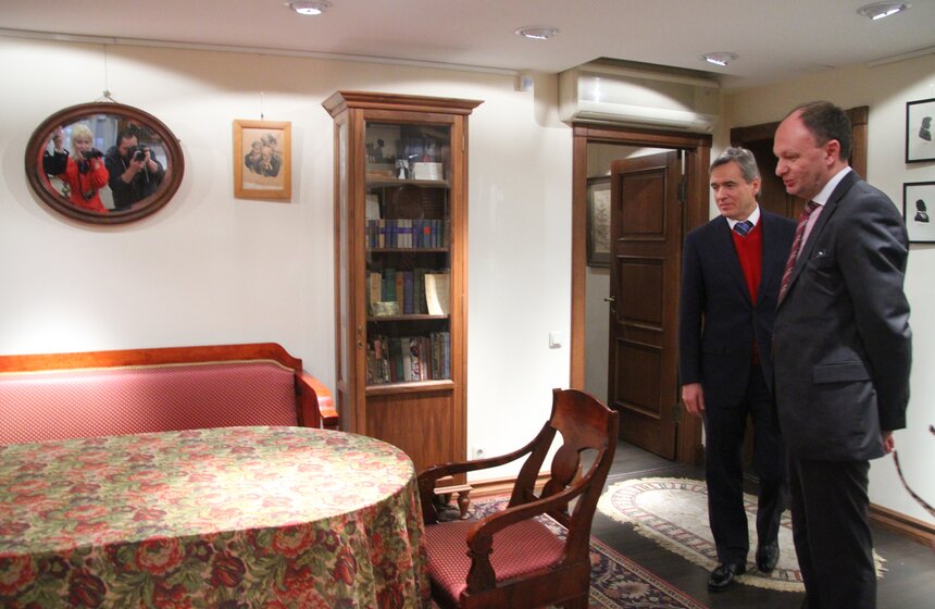 Открытие "Московского дома Ахматовой" 18 фото