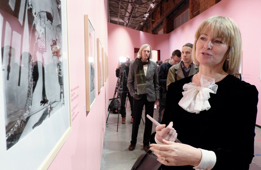 Открытие выставки Филиппа Халсмана "Прыжок" 11 фото