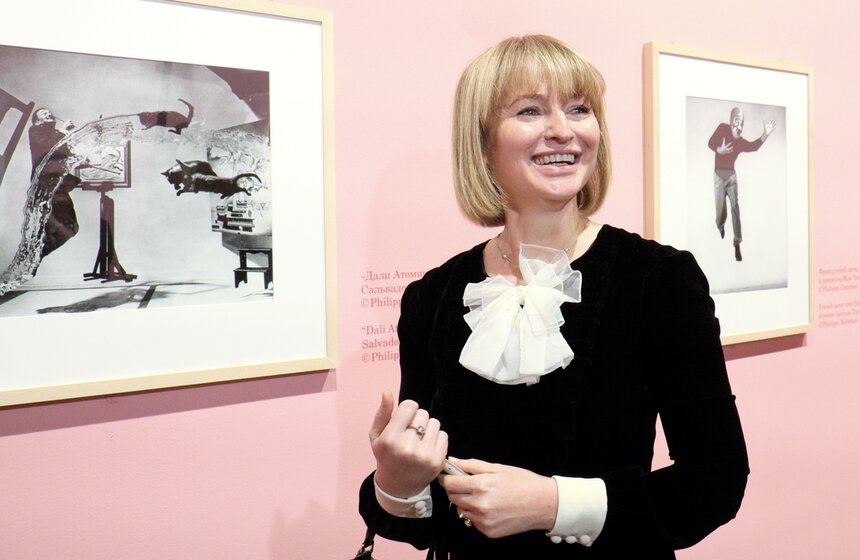 Открытие выставки Филиппа Халсмана "Прыжок" 12 фото