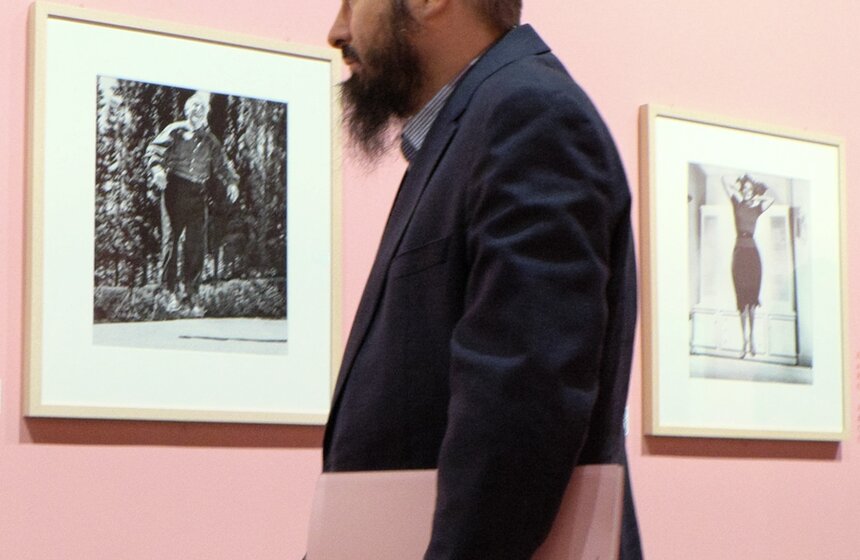Открытие выставки Филиппа Халсмана "Прыжок" 14 фото