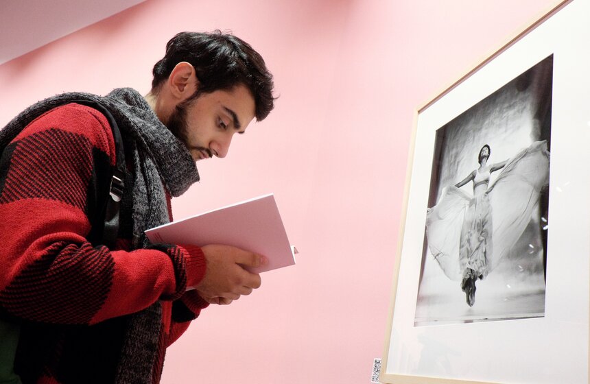 Открытие выставки Филиппа Халсмана "Прыжок" 13 фото