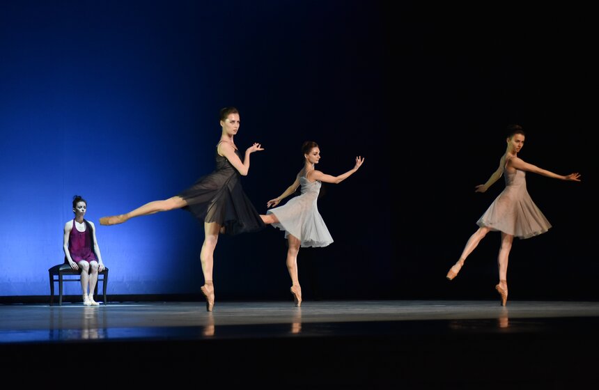 Закрытый показ вечера авторской хореографии Андрея Меркурьева 16 фото