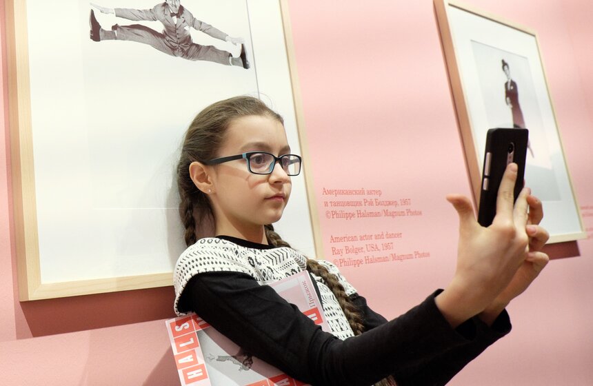 Открытие выставки Филиппа Халсмана "Прыжок" 28 фото