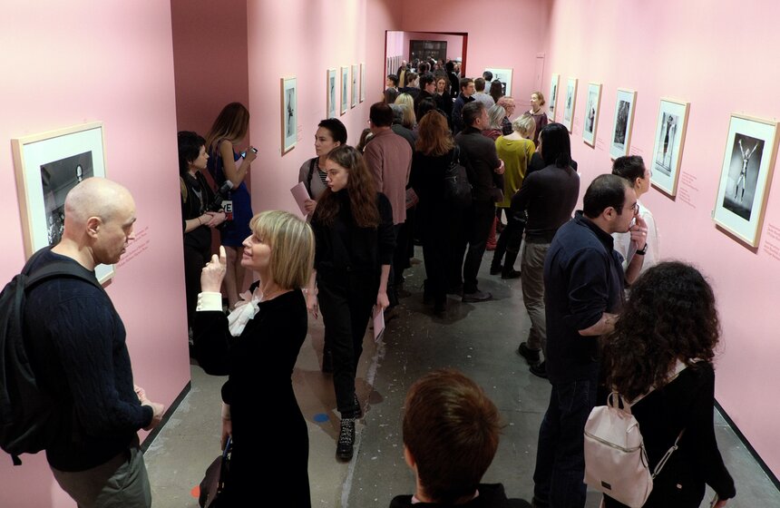 Открытие выставки Филиппа Халсмана "Прыжок" 24 фото