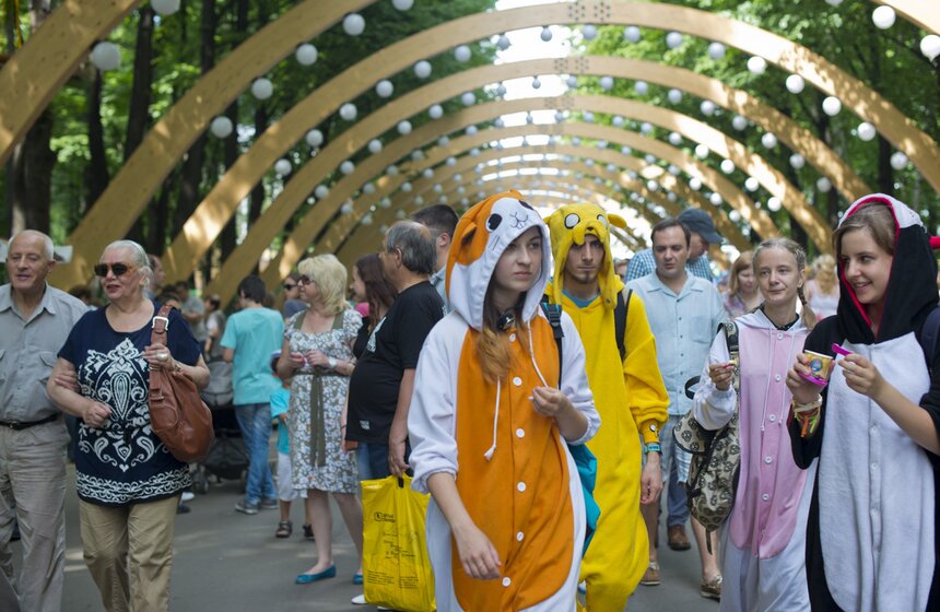 В парке "Сокольники" состоялся Праздник мороженого 8 фото