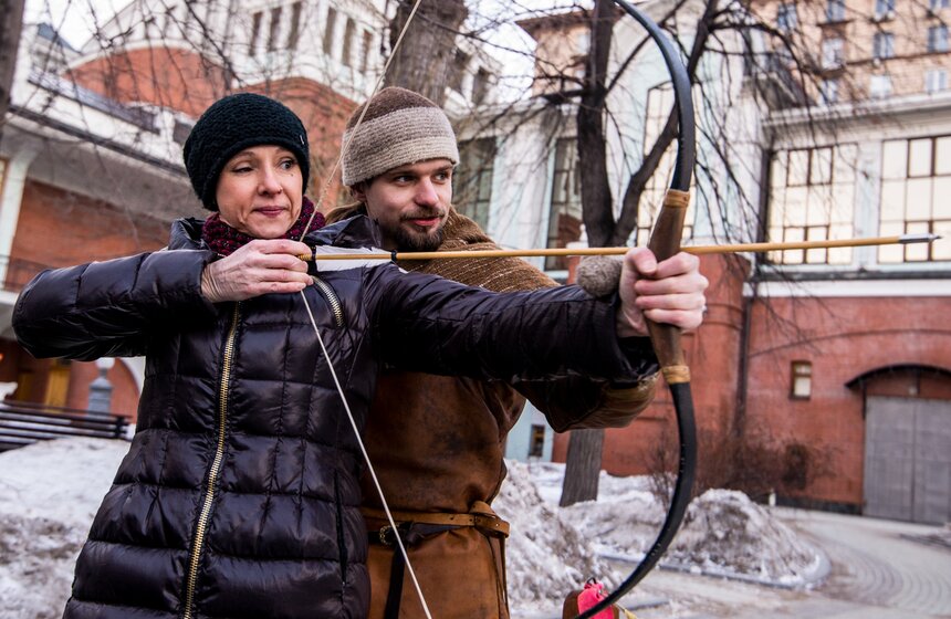 Москвичи проводили Масленицу 10 фото