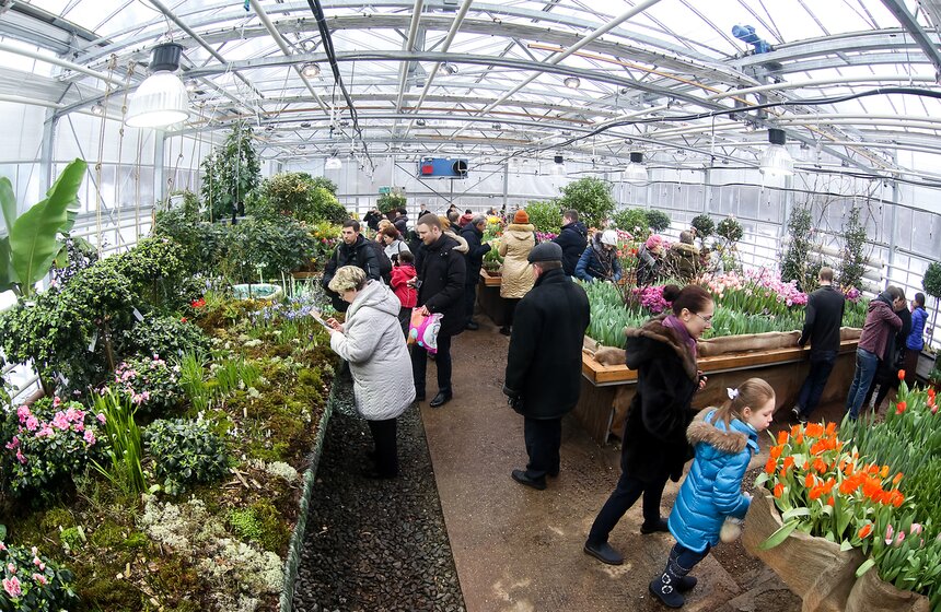 Выставка "Репетиция весны". Фоторепортаж 3 фото