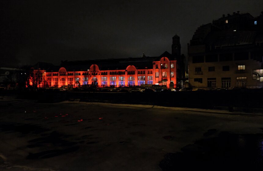 Проект "Геометрия настоящего" на ГЭС–2. Фоторепортаж 19 фото