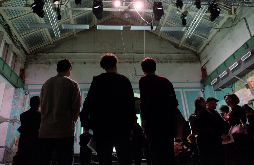 Проект "Геометрия настоящего" на ГЭС–2. Фоторепортаж 4 фото