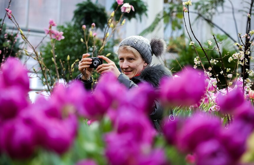 Выставка "Репетиция весны". Фоторепортаж 18 фото