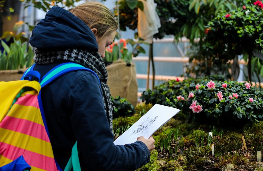 Выставка "Репетиция весны". Фоторепортаж 21 фото