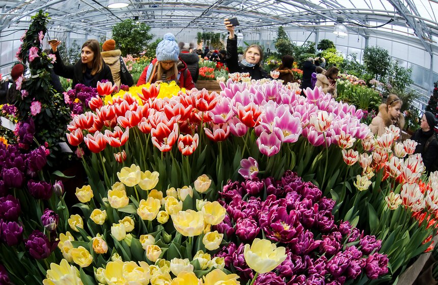 Выставка "Репетиция весны". Фоторепортаж 31 фото