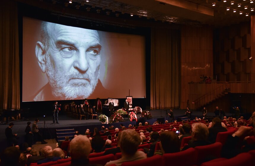 Прощание с актером Алексеем Петренко 9 фото