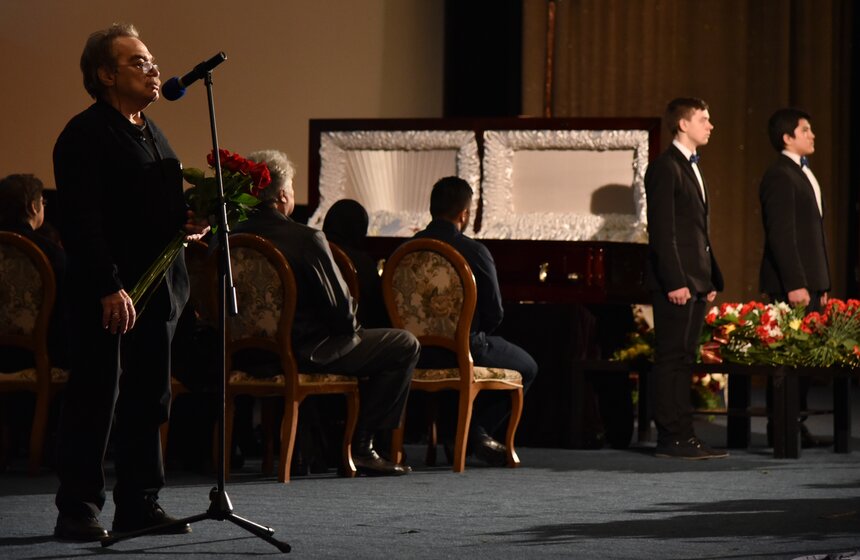 Прощание с актером Алексеем Петренко 6 фото