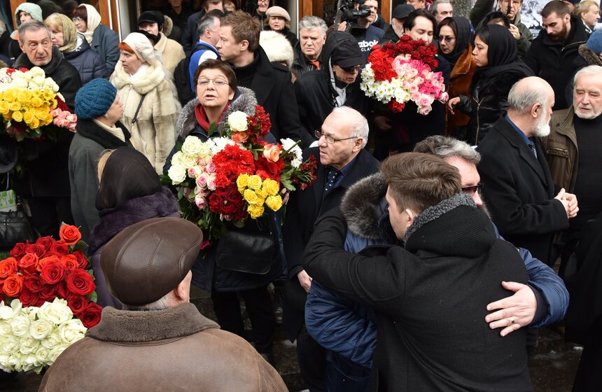 Прощание с актером Алексеем Петренко 26 фото