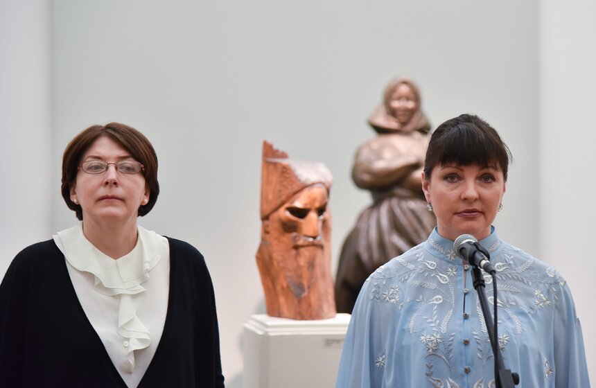 Выставка "Мужики и бабы" в Третьяковской галерее 2 фото