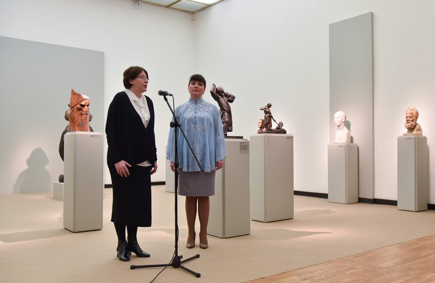 Выставка "Мужики и бабы" в Третьяковской галерее 1 фото